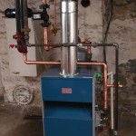 Basement boiler repair